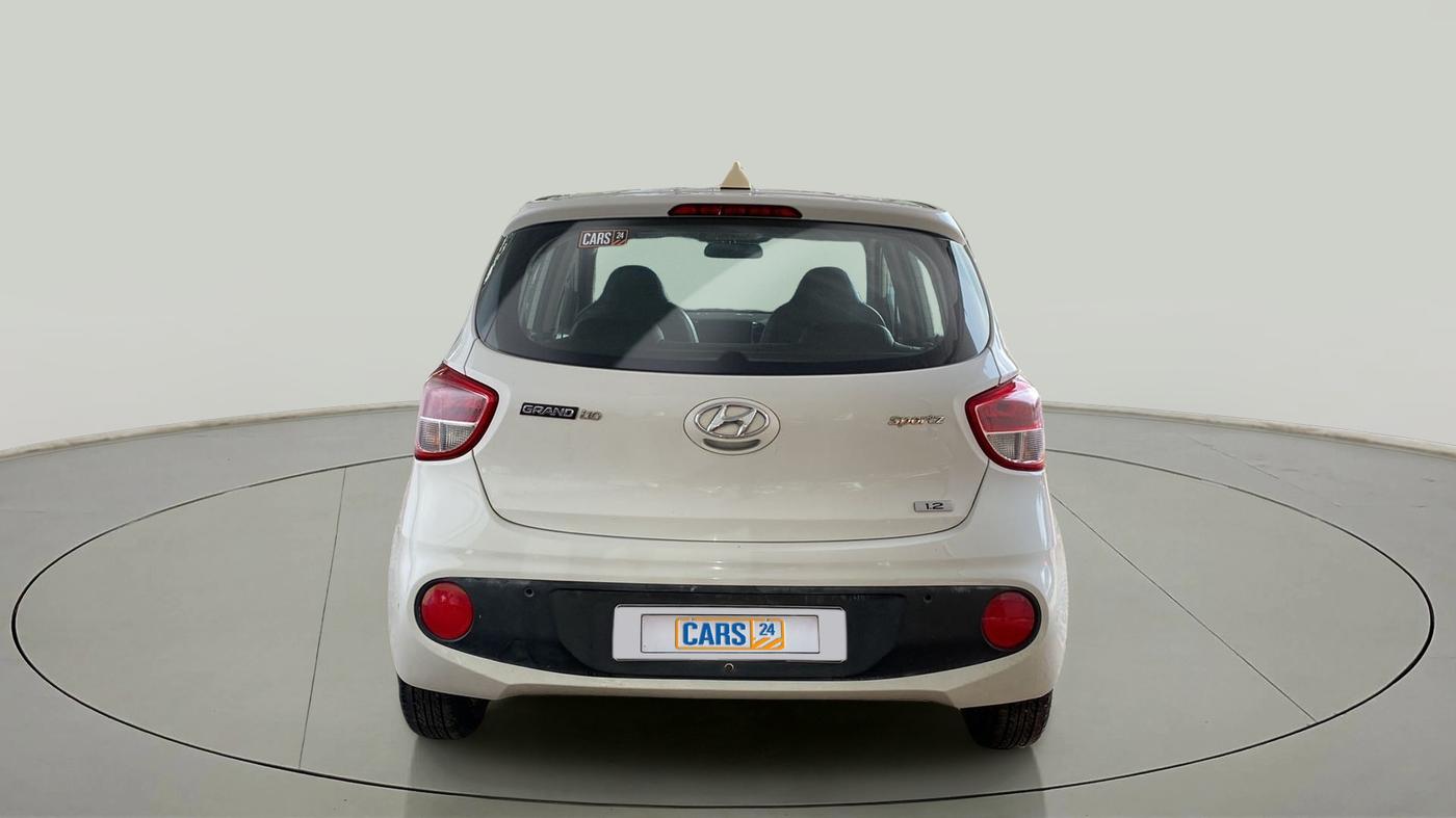 2017 Hyundai Grand i10 SPORTZ 1.2 KAPPA VTVT, Petrol, Manual, 24,632 km, Back/Rear