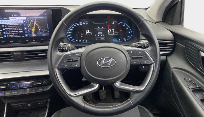2020 Hyundai NEW I20 ASTA (O) 1.2 MT, Petrol, Manual, 28,859 km, Steering Wheel Close Up