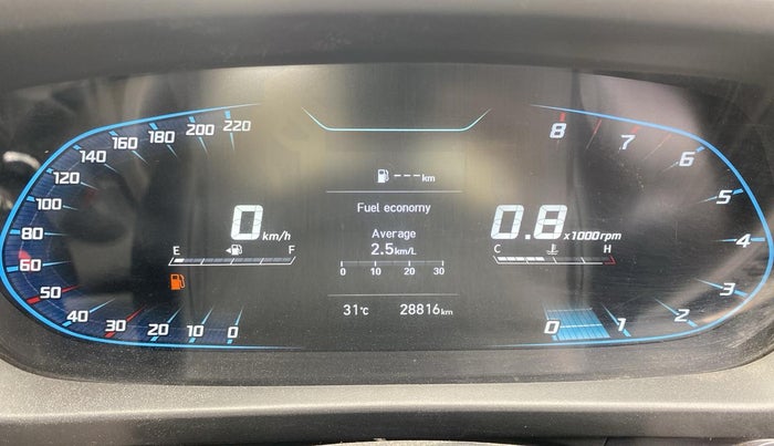 2020 Hyundai NEW I20 ASTA (O) 1.2 MT, Petrol, Manual, 28,859 km, Odometer Image