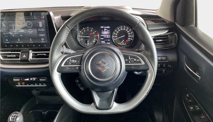 2023 Maruti Baleno ALPHA PETROL 1.2, Petrol, Manual, 10,731 km, Steering Wheel Close Up