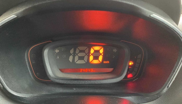 2019 Renault Kwid RXT 1.0 (O), Petrol, Manual, 34,833 km, Odometer Image