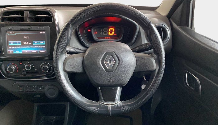 2019 Renault Kwid RXT 1.0 (O), Petrol, Manual, 34,833 km, Steering Wheel Close Up