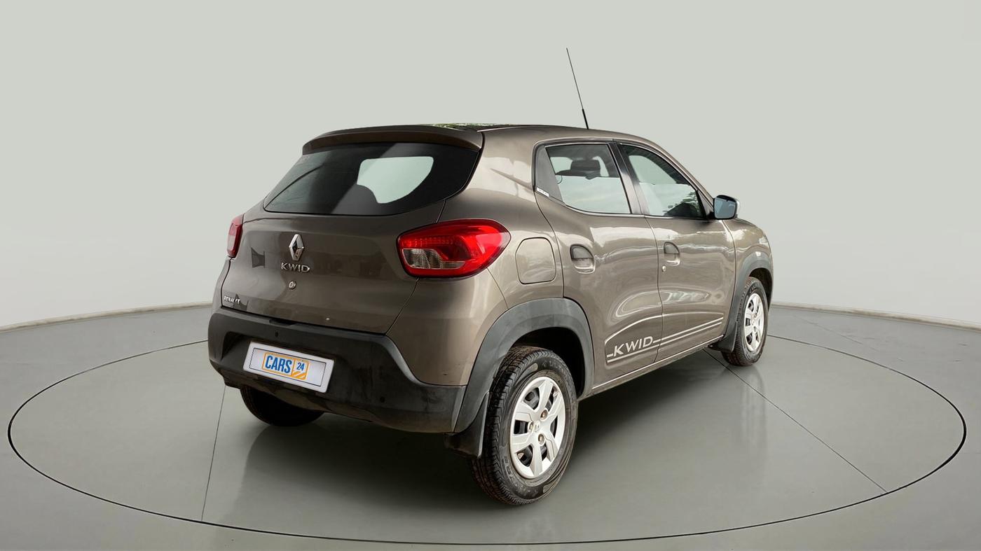 2019 Renault Kwid RXT 1.0 (O), Petrol, Manual, 34,833 km, Right Back Diagonal