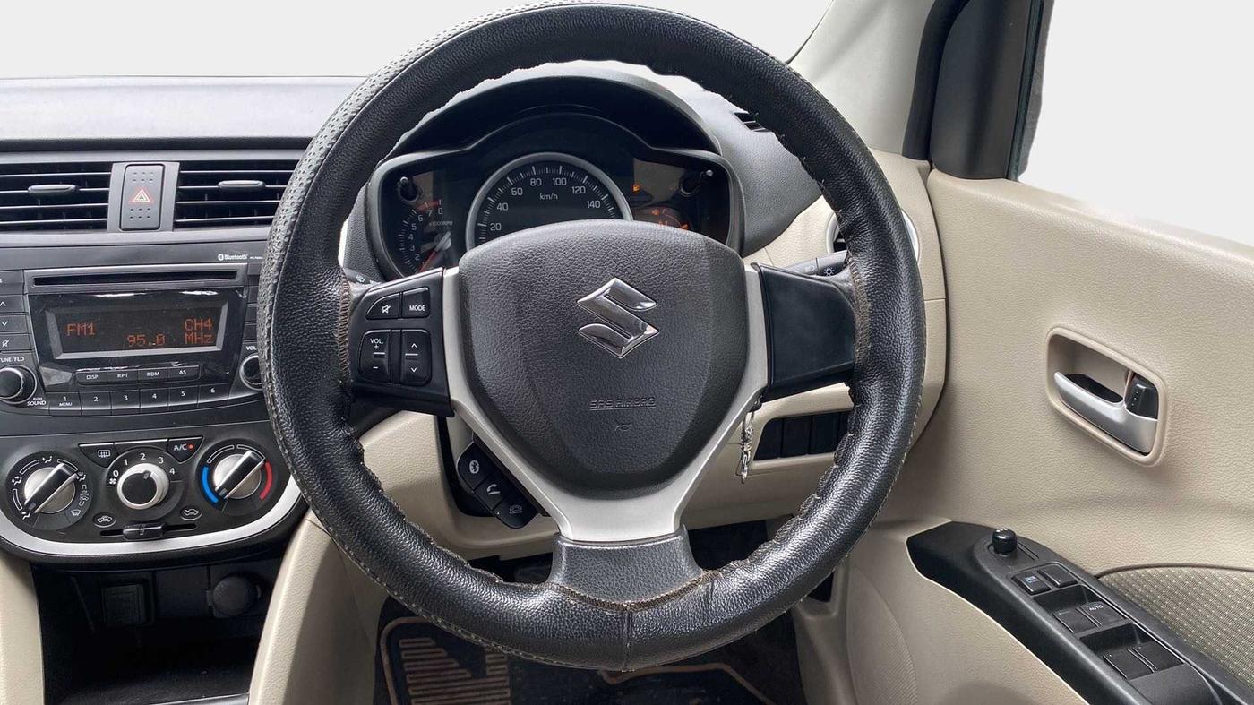 2017 Maruti Celerio ZXI AMT, Petrol, Automatic, 76,287 km, Steering Wheel Close Up