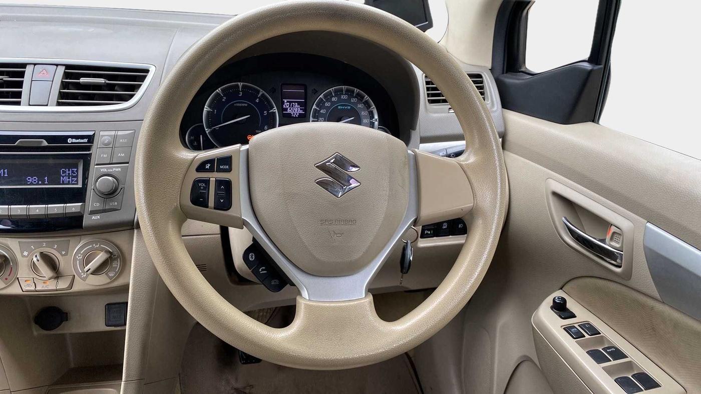 2016 Maruti Ertiga VDI SHVS, Diesel, Manual, 62,319 km, Steering Wheel Close Up