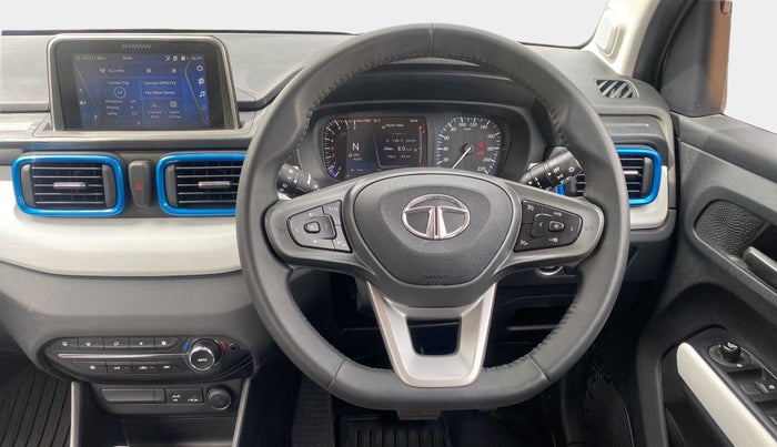 2023 Tata PUNCH CREATIVE IRA AMT 1.2 RTN DUAL TONE, Petrol, Automatic, 1,848 km, Steering Wheel Close Up