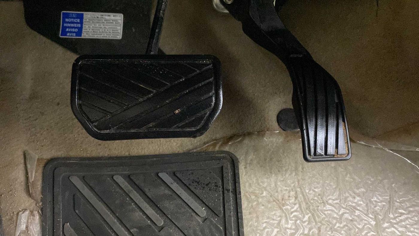 2019 Maruti Ciaz DELTA AT 1.5 SHVS PETROL, Petrol, Automatic, 55,281 km, Pedals