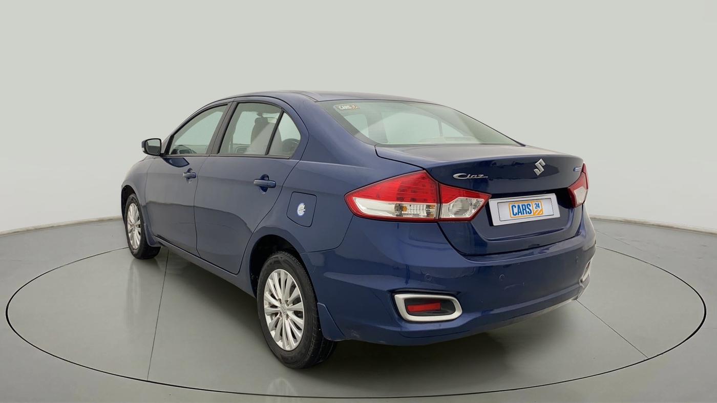 2019 Maruti Ciaz DELTA AT 1.5 SHVS PETROL, Petrol, Automatic, 55,281 km, Left Back Diagonal