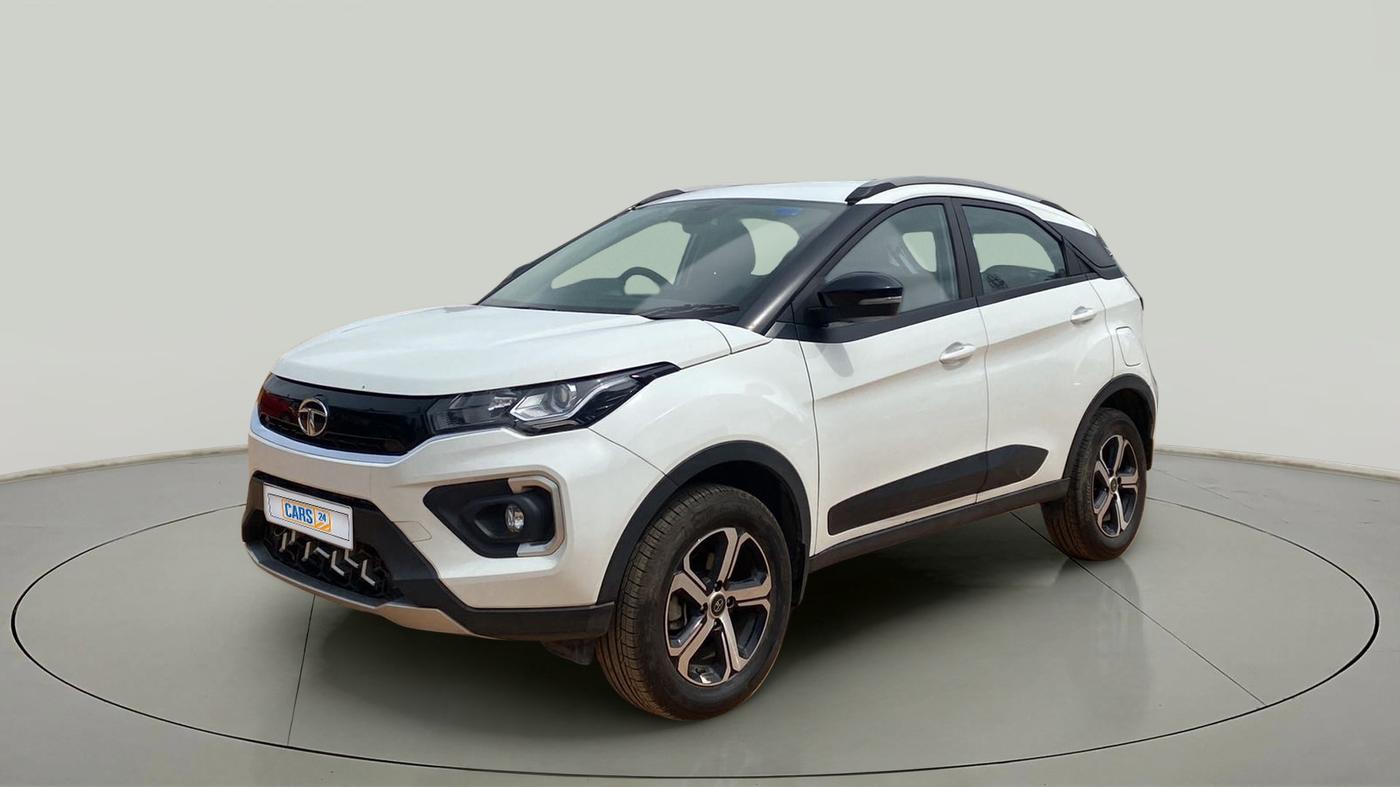 2022 Tata NEXON XZ PLUS PETROL, Petrol, Manual, 10,296 km, Left Front Diagonal