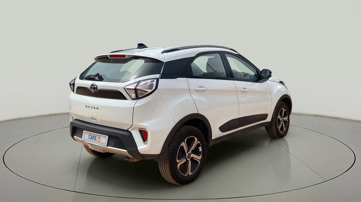 2022 Tata NEXON XZ PLUS PETROL, Petrol, Manual, 10,296 km, Right Back Diagonal