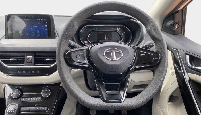 2022 Tata NEXON XZ PLUS PETROL, Petrol, Manual, 10,296 km, Steering Wheel Close Up