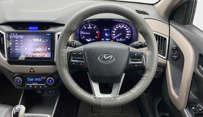 2016 Hyundai Creta SX (O) 1.6 DIESEL, Diesel, Manual, 91,511 km, Steering Wheel Close Up