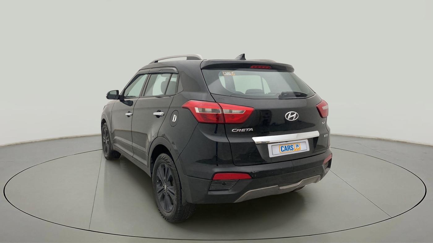2016 Hyundai Creta SX (O) 1.6 DIESEL, Diesel, Manual, 91,511 km, Left Back Diagonal