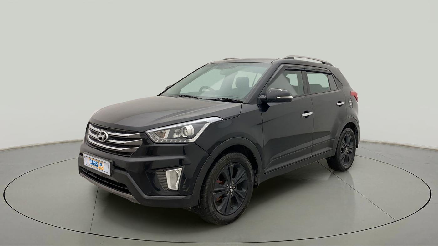 2016 Hyundai Creta SX (O) 1.6 DIESEL, Diesel, Manual, 91,511 km, Left Front Diagonal