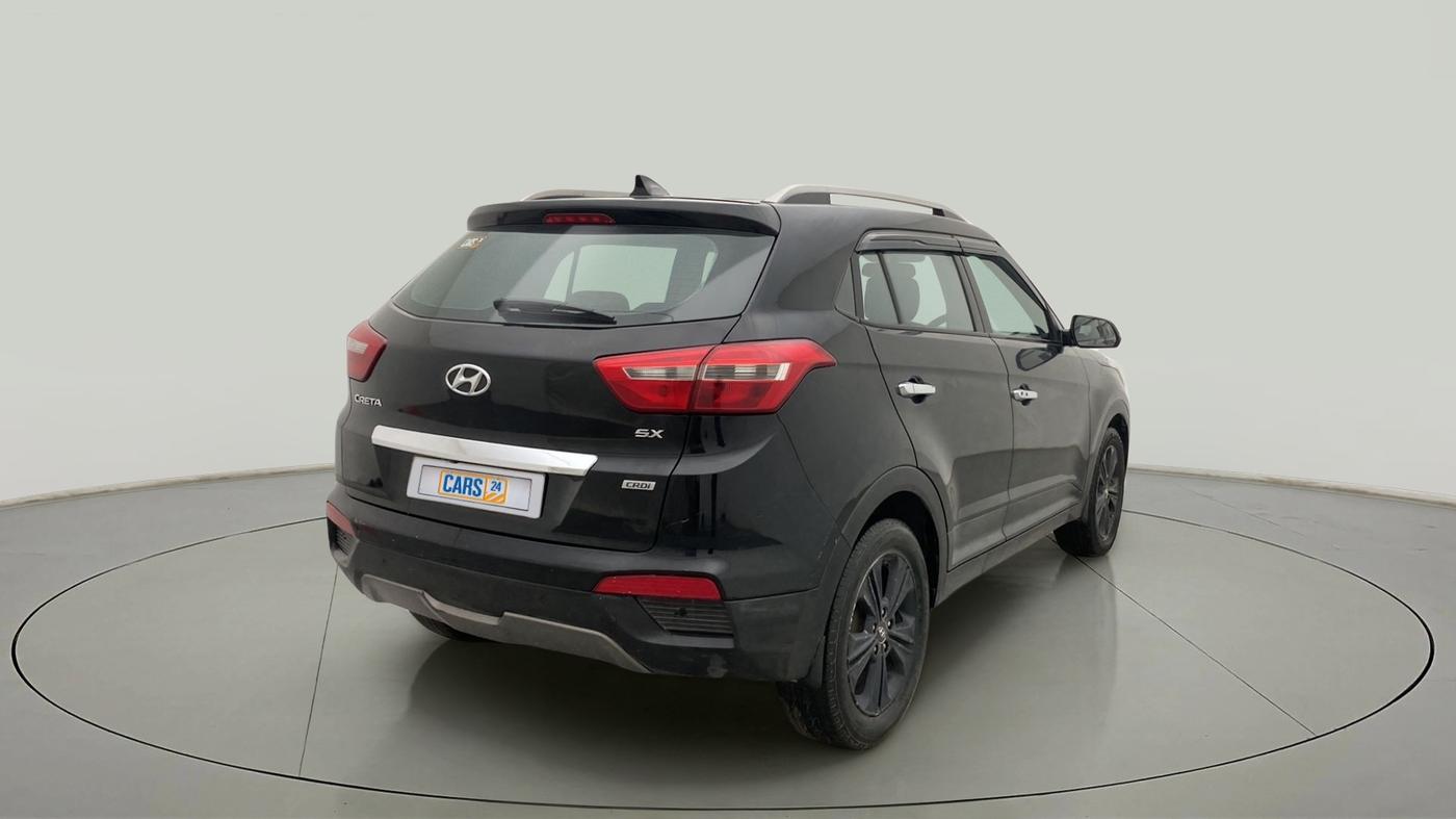 2016 Hyundai Creta SX (O) 1.6 DIESEL, Diesel, Manual, 91,511 km, Right Back Diagonal