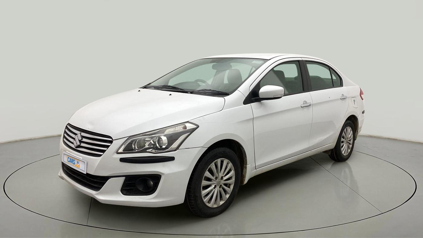 2018 Maruti Ciaz ZETA 1.4  AT PETROL, Petrol, Automatic, 88,433 km, Left Front Diagonal