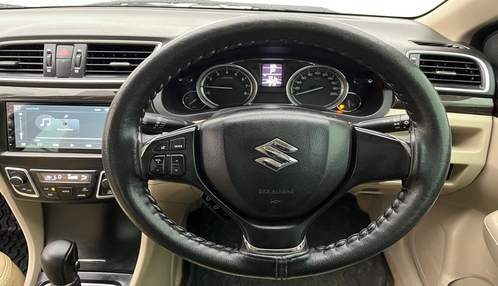 2018 Maruti Ciaz ZETA 1.4  AT PETROL, Petrol, Automatic, 88,361 km, Steering Wheel Close Up