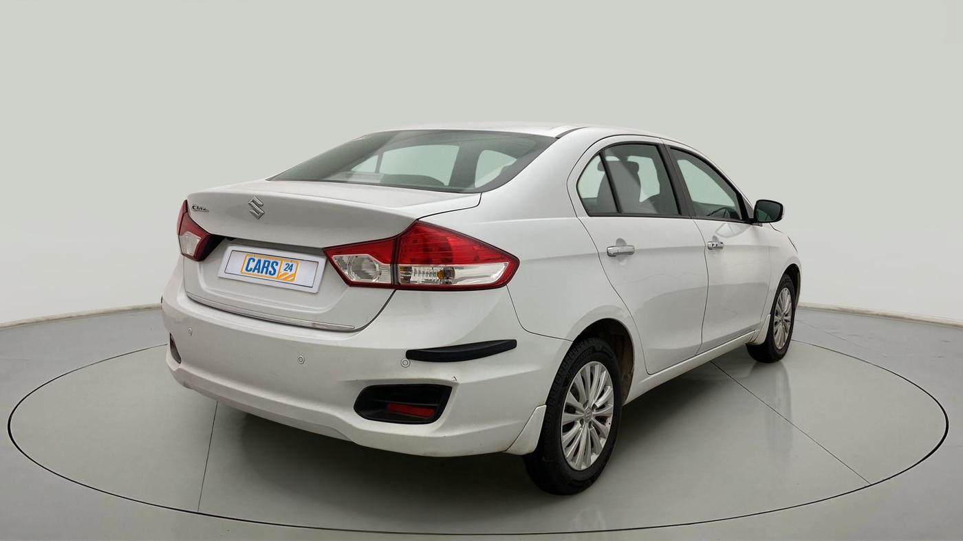 2018 Maruti Ciaz ZETA 1.4  AT PETROL, Petrol, Automatic, 88,433 km, Right Back Diagonal
