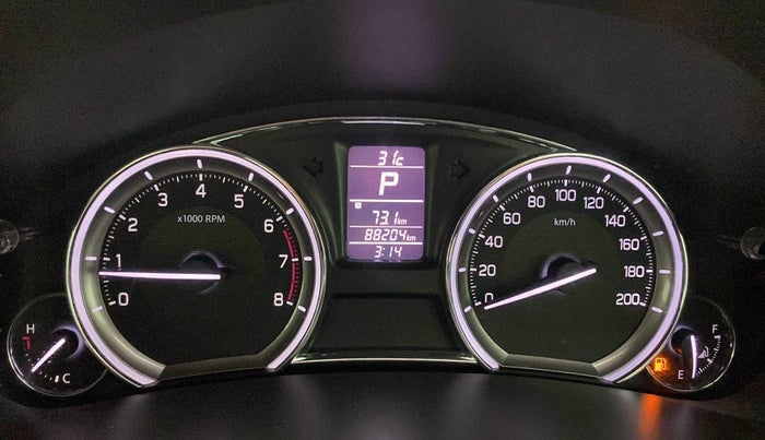 2018 Maruti Ciaz ZETA 1.4  AT PETROL, Petrol, Automatic, 88,361 km, Odometer Image