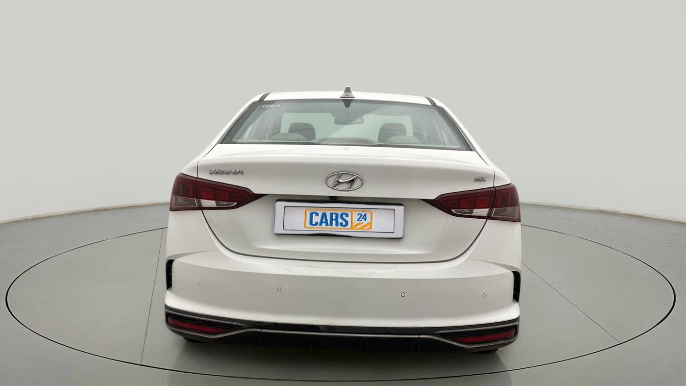 2020 Hyundai Verna SX 1.5 VTVT, Petrol, Manual, 52,382 km, Back/Rear