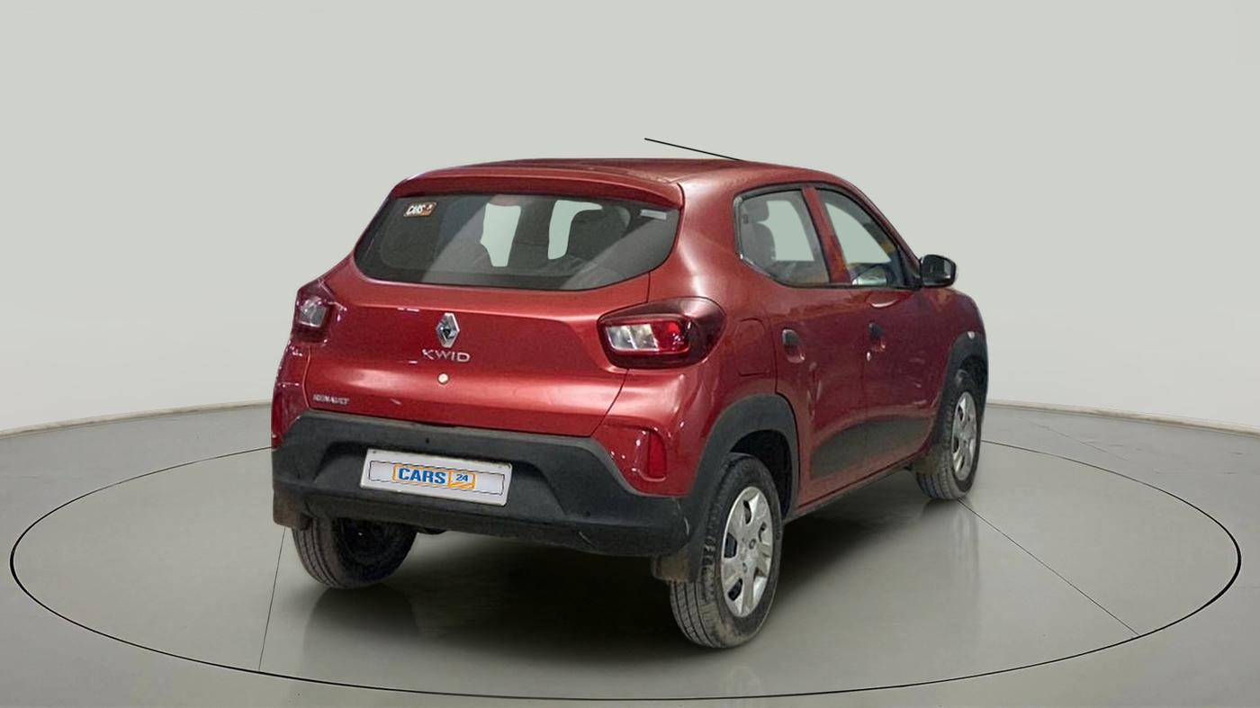 2020 Renault Kwid RXT 0.8, Petrol, Manual, 4,640 km, Right Back Diagonal
