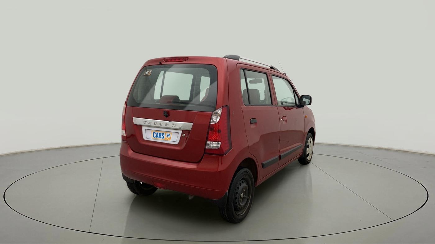 2014 Maruti Wagon R 1.0 VXI, CNG, Manual, 22,765 km, Right Back Diagonal