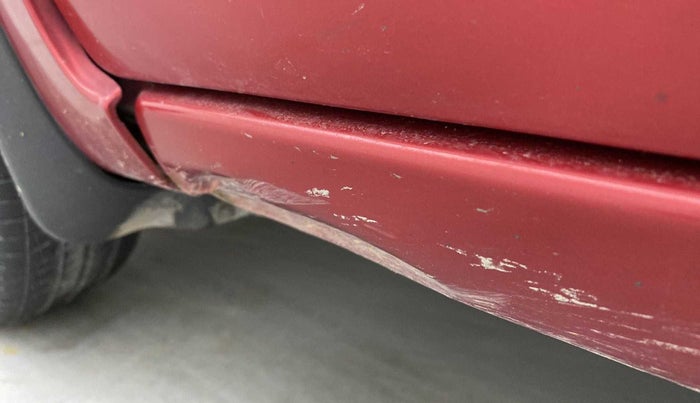2014 Maruti Wagon R 1.0 VXI, Petrol, Manual, 22,765 km, Left running board - Slightly dented