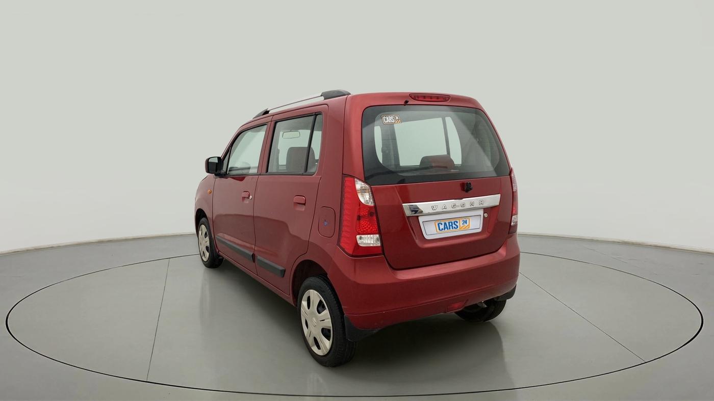 2014 Maruti Wagon R 1.0 VXI, CNG, Manual, 22,765 km, Left Back Diagonal