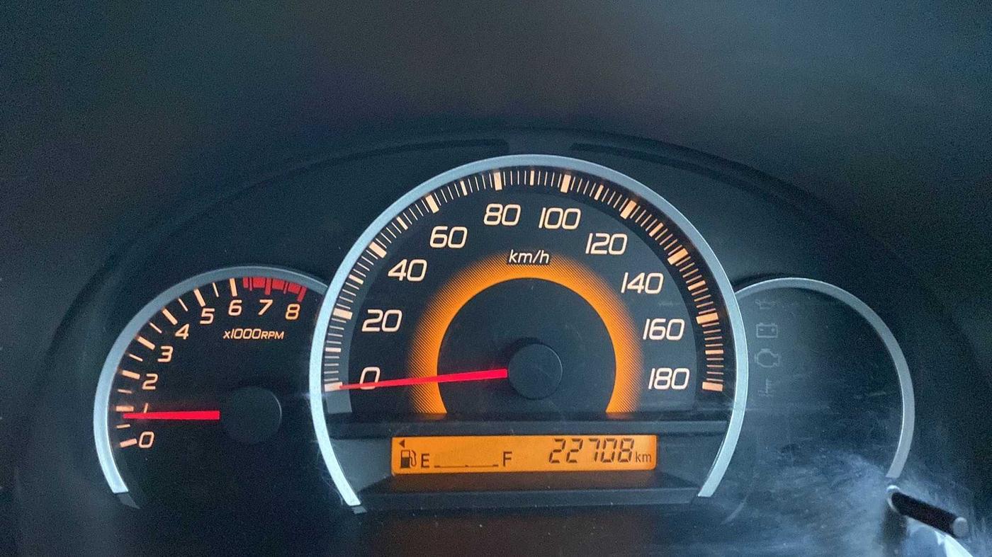 2014 Maruti Wagon R 1.0 VXI, CNG, Manual, 22,765 km, Odometer Image