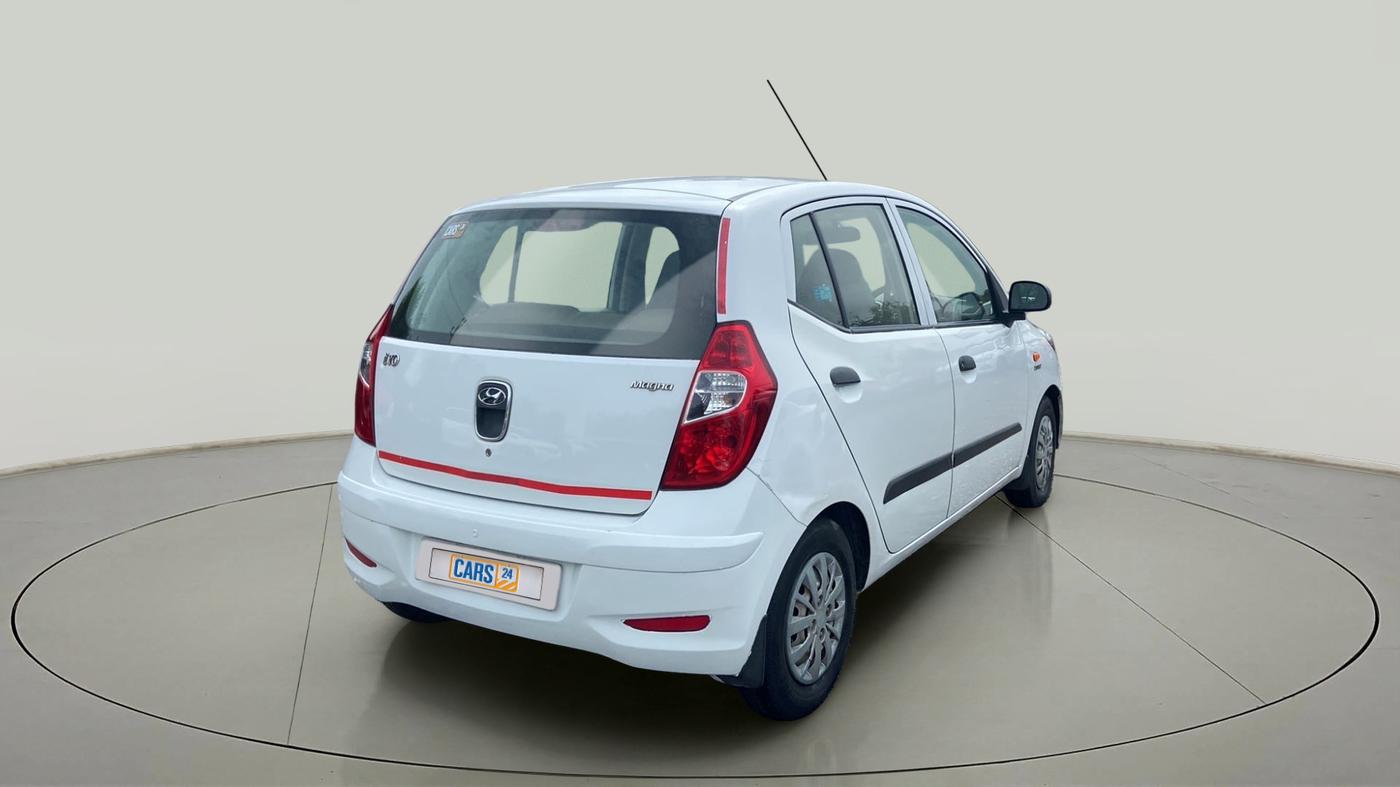 2014 Hyundai i10 MAGNA 1.1, CNG, Manual, 55,170 km, Right Back Diagonal