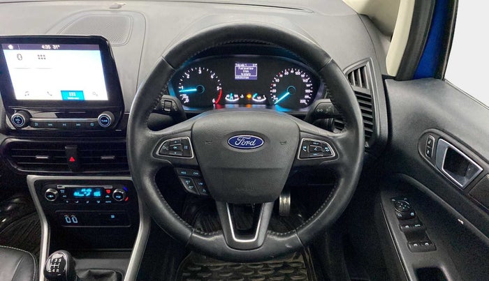 2018 Ford Ecosport TITANIUM + 1.5L DIESEL, Diesel, Manual, 69,465 km, Steering Wheel Close Up