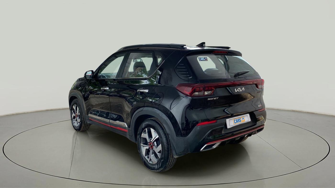 2023 KIA SONET GTX PLUS 1.0 DCT, Petrol, Automatic, 21,308 km, Left Back Diagonal