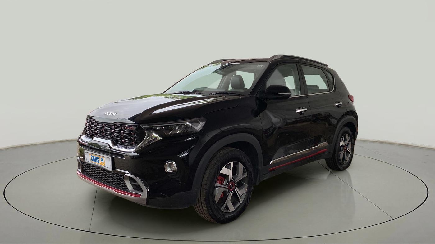 2023 KIA SONET GTX PLUS 1.0 DCT, Petrol, Automatic, 21,308 km, Left Front Diagonal