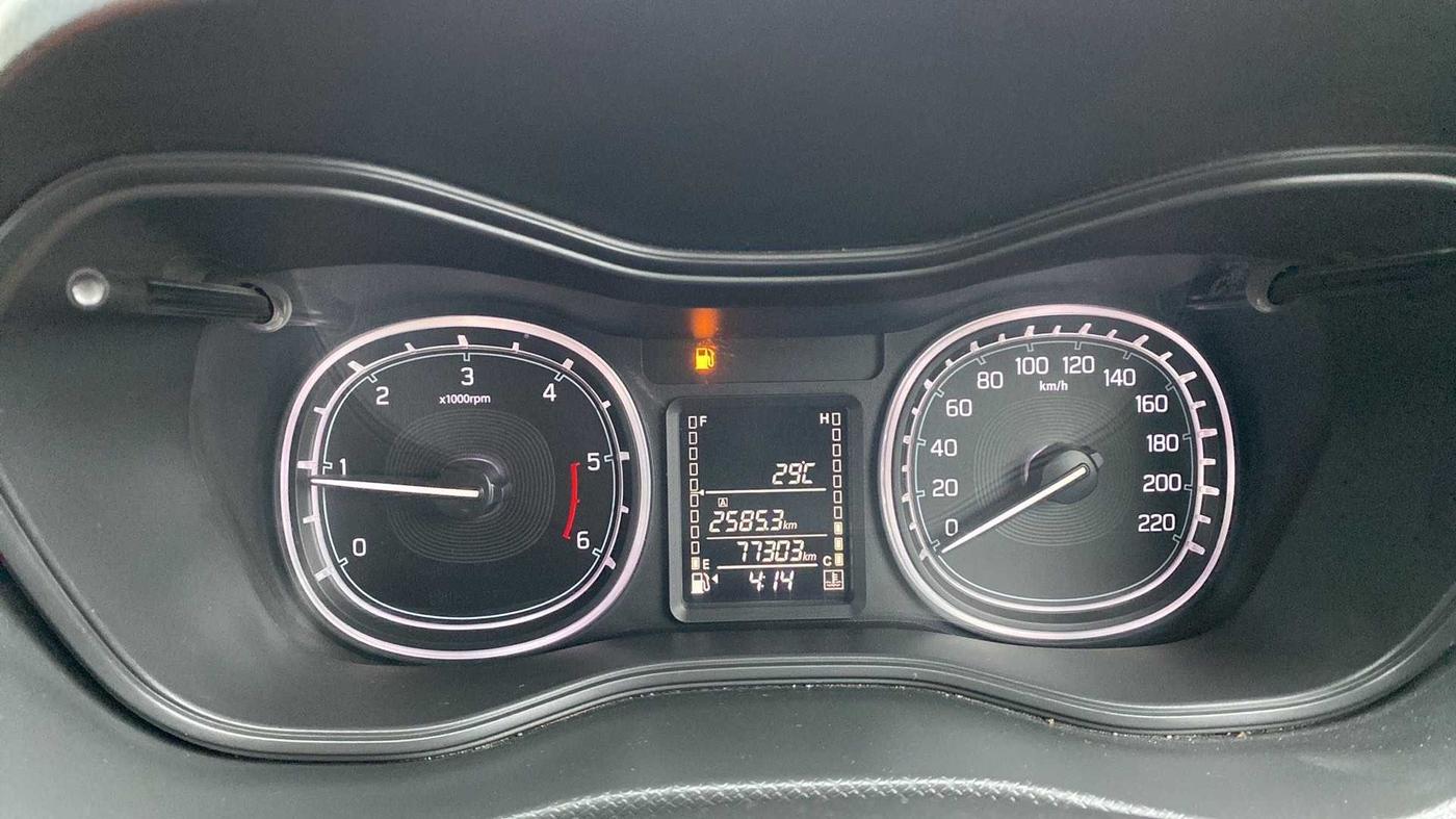 2017 Maruti Vitara Brezza ZDI PLUS, Diesel, Manual, 77,296 km, Odometer Image