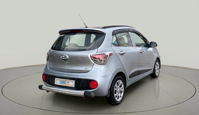 2019 Hyundai Grand i10 SPORTZ 1.2 KAPPA VTVT, Petrol, Manual, 26,838 km, Right Back Diagonal