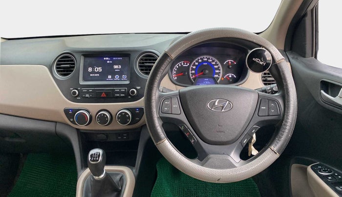 2019 Hyundai Grand i10 SPORTZ 1.2 KAPPA VTVT, Petrol, Manual, 26,838 km, Steering Wheel Close Up