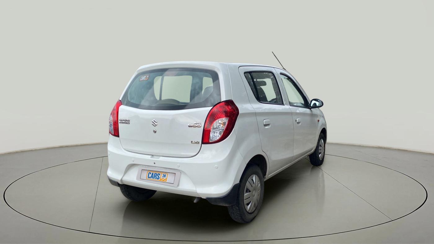 2014 Maruti Alto 800 LXI, Petrol, Manual, 58,996 km, Right Back Diagonal
