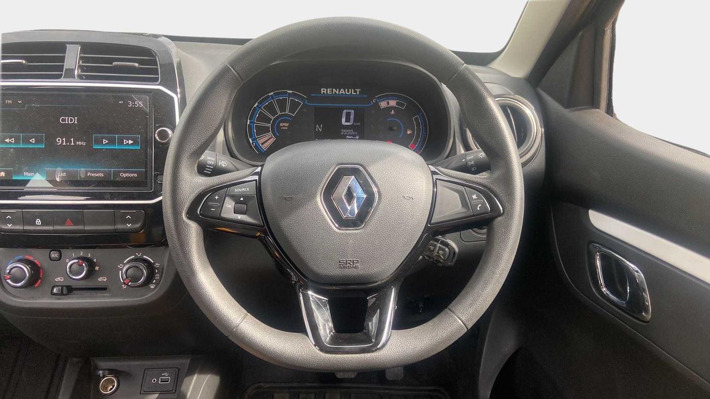 2023 Renault Kwid CLIMBER AMT 1.0, Petrol, Automatic, 4,086 km, Steering Wheel Close Up