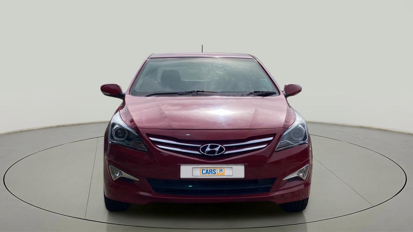 2015 Hyundai Verna FLUIDIC 4S 1.6 VTVT S(O), Petrol, Manual, 87,524 km, Front