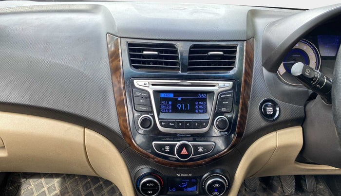 2015 Hyundai Verna FLUIDIC 4S 1.6 VTVT S(O), Petrol, Manual, 87,524 km, Air Conditioner