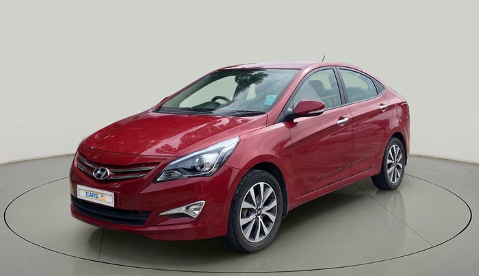 2015 Hyundai Verna FLUIDIC 4S 1.6 VTVT S(O), Petrol, Manual, 87,524 km, Left Front Diagonal