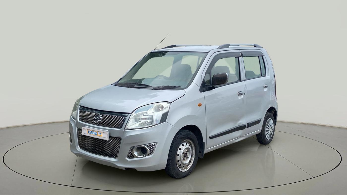 2013 Maruti Wagon R 1.0 LXI CNG, CNG, Manual, 97,157 km, Left Front Diagonal