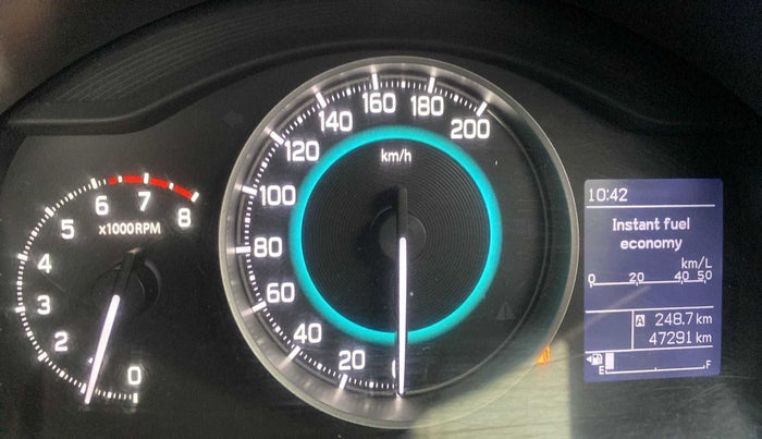 2017 Maruti IGNIS ZETA 1.2, Petrol, Manual, 47,285 km, Odometer Image