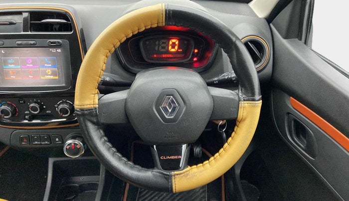 2018 Renault Kwid CLIMBER 1.0 AMT, Petrol, Automatic, 58,851 km, Steering Wheel Close Up