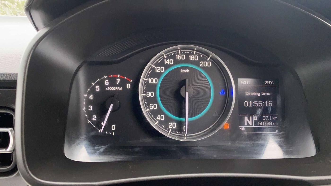 2017 Maruti IGNIS DELTA 1.2 AMT, Petrol, Automatic, 50,700 km, Odometer Image
