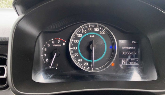 2017 Maruti IGNIS DELTA 1.2 AMT, Petrol, Automatic, 50,700 km, Odometer Image