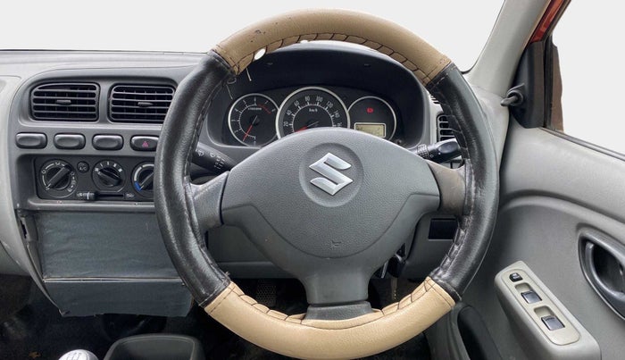 2014 Maruti Alto K10 VXI, Petrol, Manual, 49,599 km, Steering Wheel Close Up