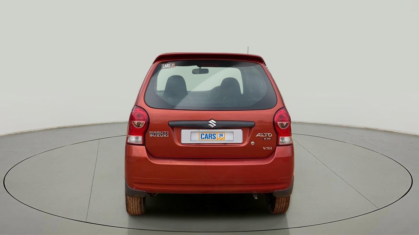 2014 Maruti Alto K10 VXI, Petrol, Manual, 49,599 km, Back/Rear
