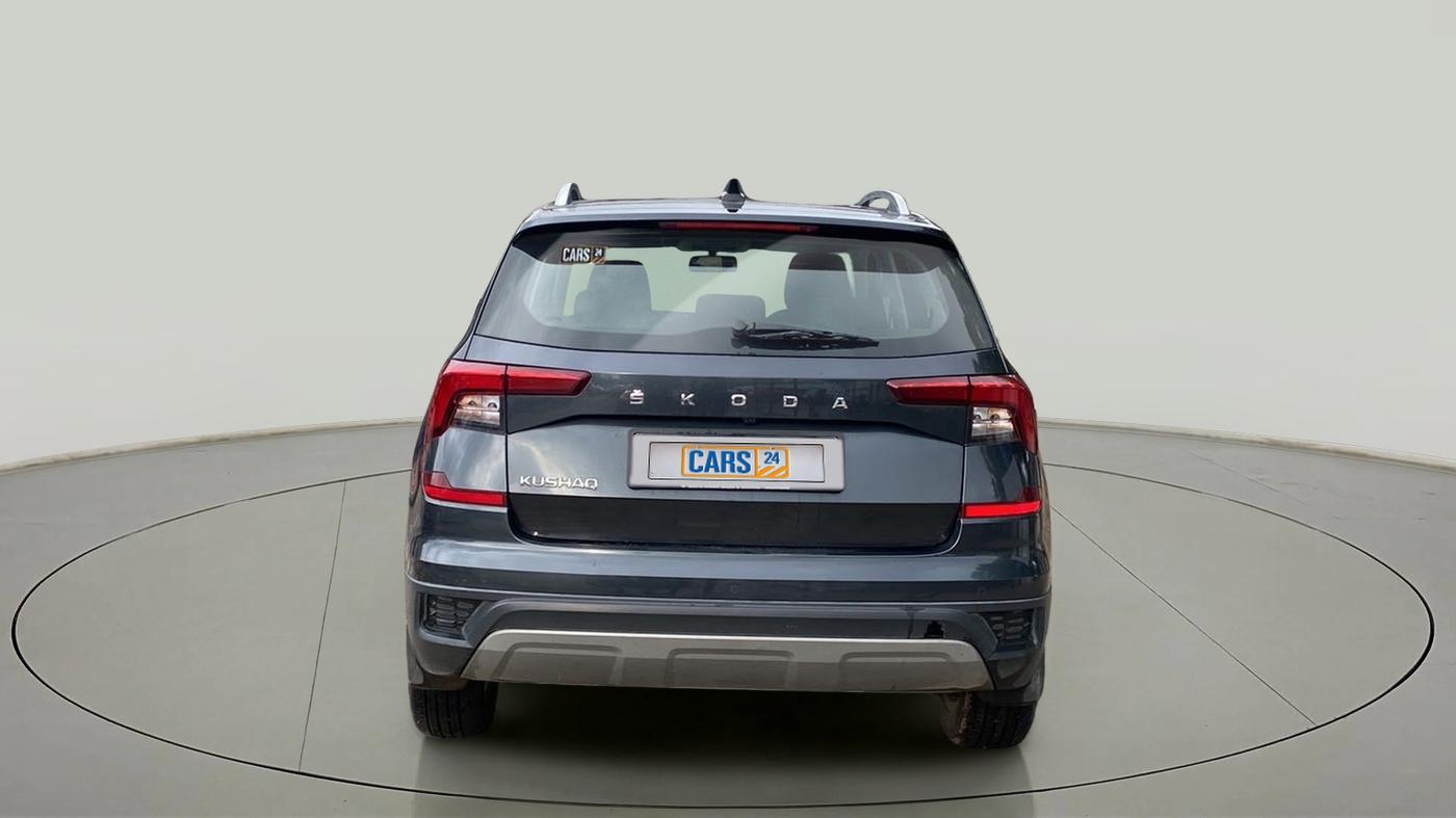 2022 Skoda KUSHAQ AMBITION 1.0L TSI AT, Petrol, Automatic, 19,038 km, Back/Rear
