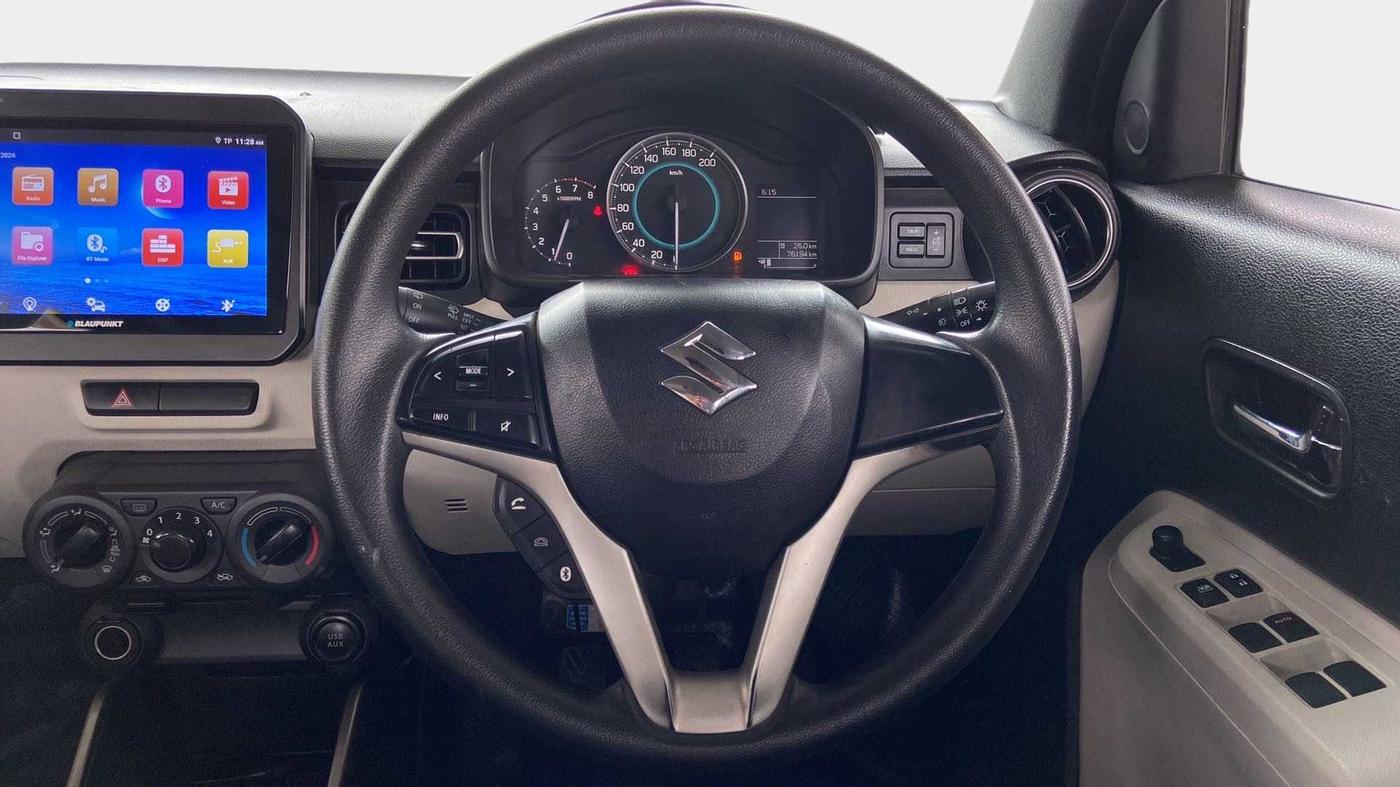 2018 Maruti IGNIS ZETA 1.2, Petrol, Manual, 76,167 km, Steering Wheel Close Up